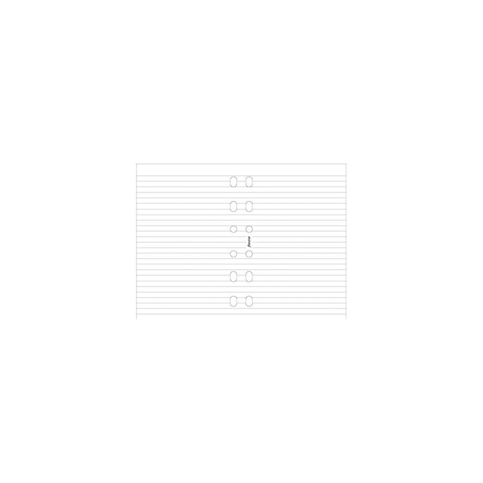Filofax Pocket Notepad Refill Ruled White 25 Sheets F212210_2