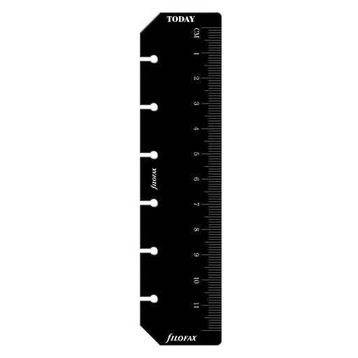 Filofax Pocket Ruler & Page Marker Black F213609_1