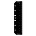 Filofax Pocket Ruler & Page Marker Black F213609_1