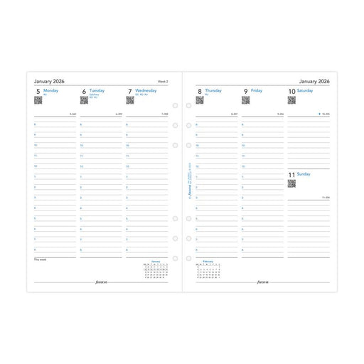 Filofax Refill Classic WTV With Appts A5 2026 1001677_2