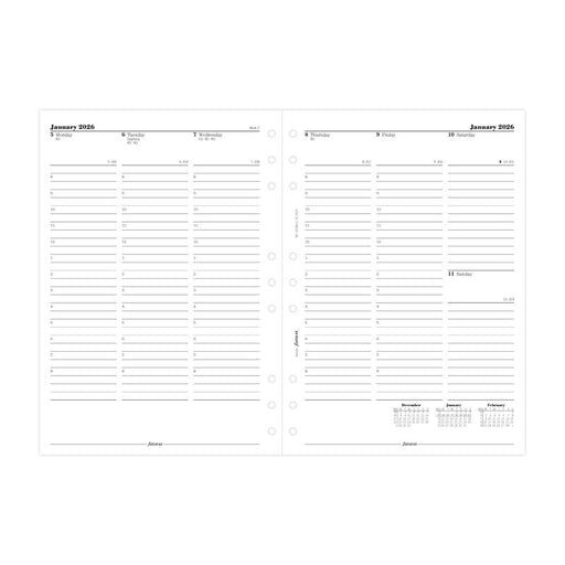Filofax Refill Classic WTV With Appts Vertical Deskfax 2026 1001678_2