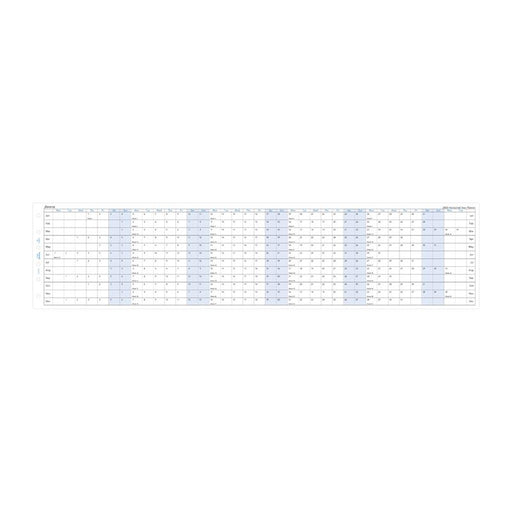 Filofax Refill Year Planner Horizontal Pocket 2026 1001657_2