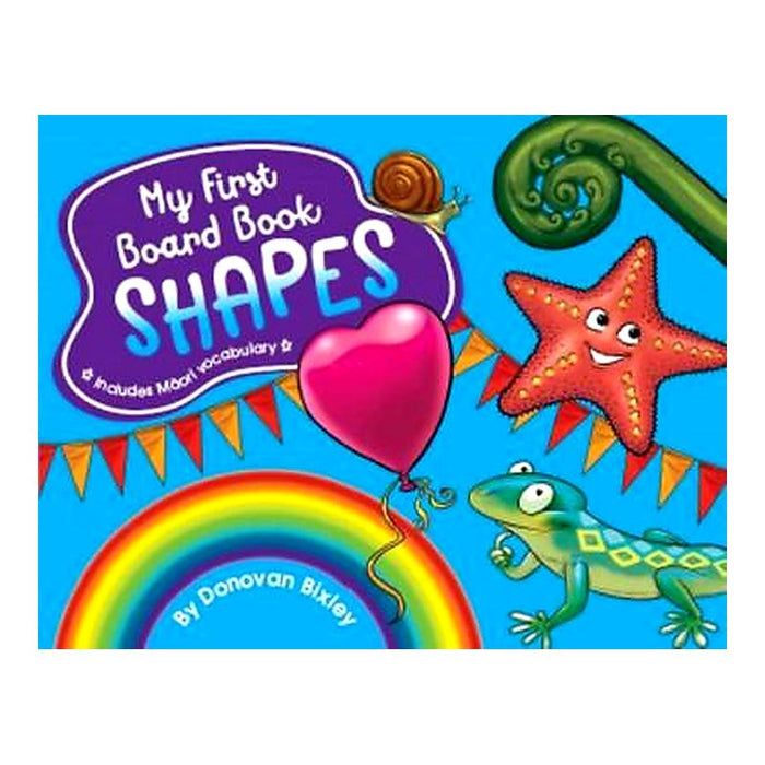 First Board Book:Shapes English/Te Reo_1