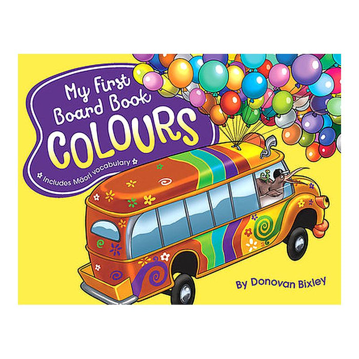 First Board Book: Colours Eng/Te Reo_1