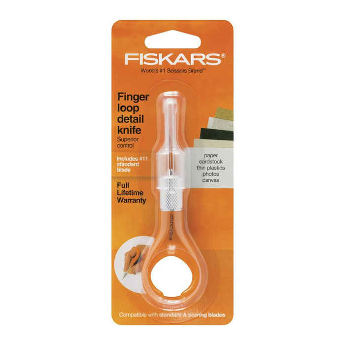 Fiskars Fingertip Control Craft Knife with #11 Blade FK63057097_3