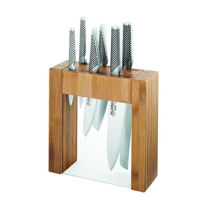 GLOBAL Ikasu Cutlery Block Set - 7 Piece_1
