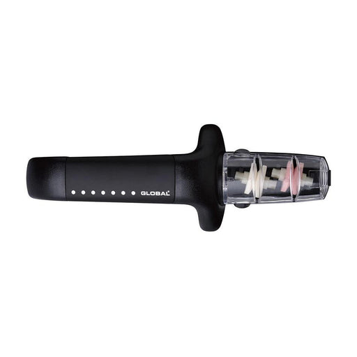 Global 2 Stage Water Sharpener - Black_2