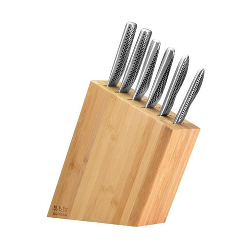 Global 7Pce Kyoto Knife Block - Bamboo_1