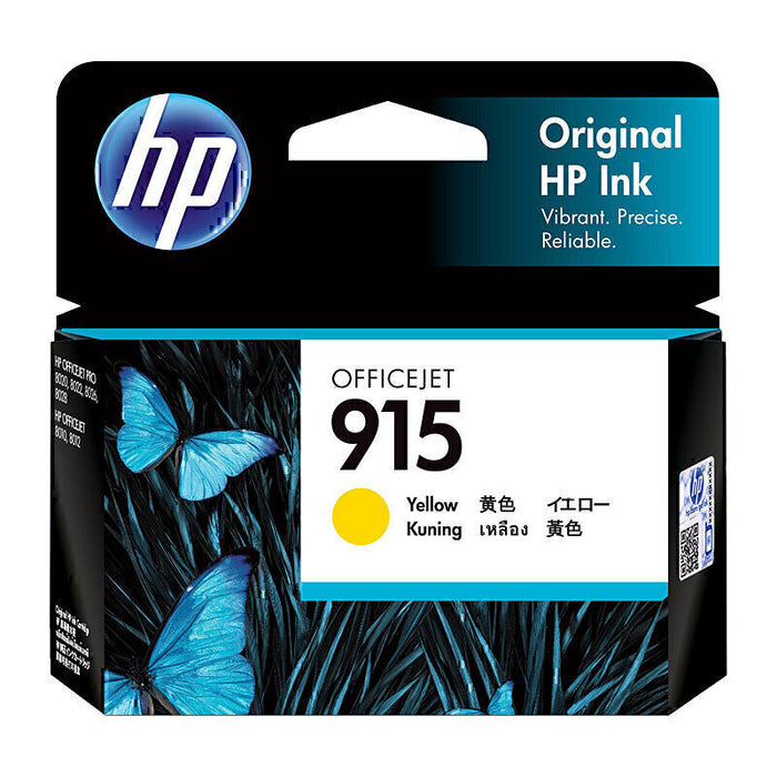 HP 915 Yellow Originl Ink 3YM17AA