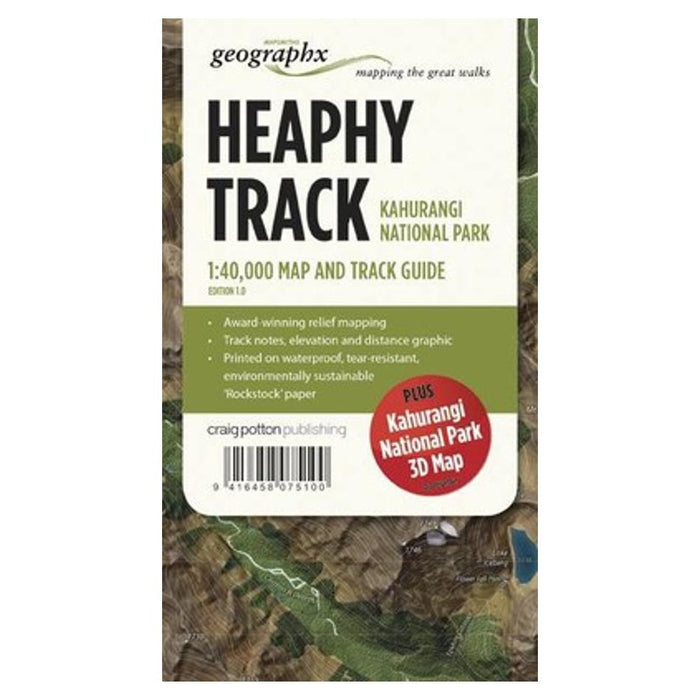 Heaphy Track FOLDED Map - Geographx_1