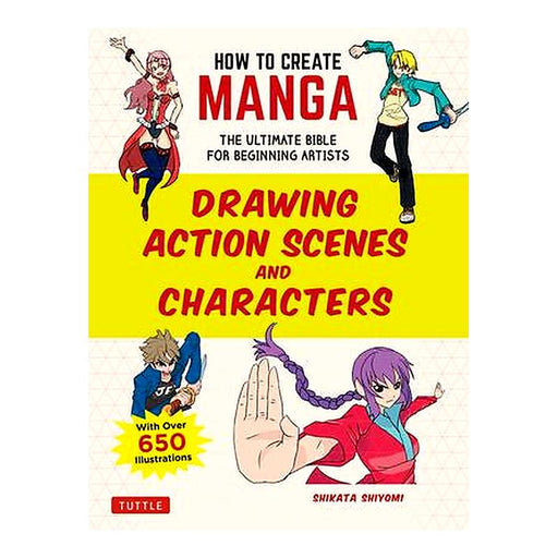 How to Create Manga Drawing Action Scenes & Characters - Shiyomi S_1