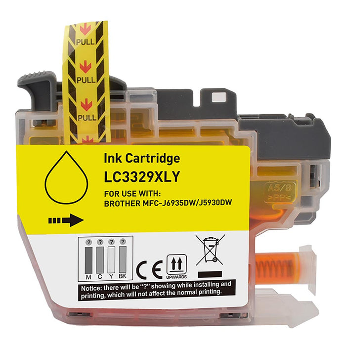 Okin Compatible Brother LC3329XL Yellow Ink Cartridge