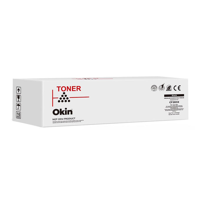 Okin Compatible HP CF283X CART337 Black Toner Cartridge