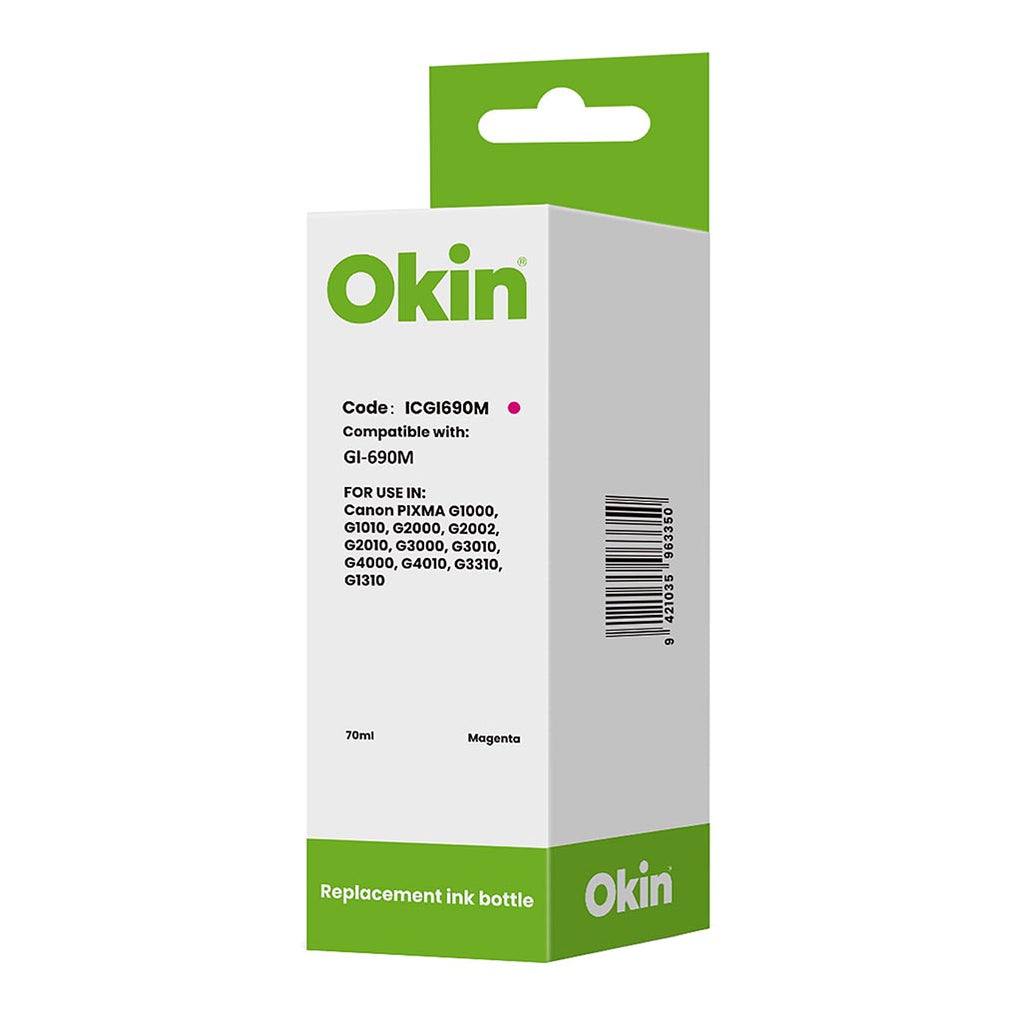 Magenta Ink Bottle - Okin Icon Compatible for Canon GI690 — Marston Moor