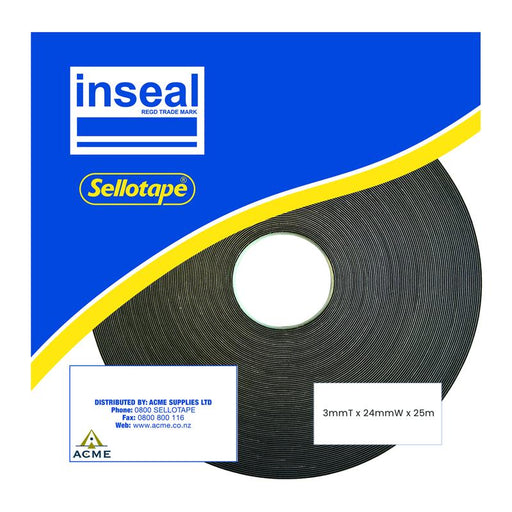 Inseal 3259 PKD 3mmT x24mmW x25m 906469_1