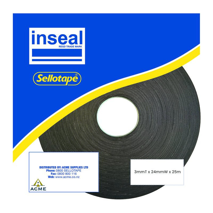 Inseal 3259 PKD 3mmT x24mmW x25m 906469_1