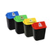 Italplast Waste Separation Bin 32L Bundle of 4 I184KIT4_1