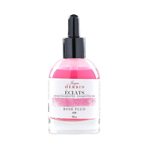 Jacques Herbin Eclats Pigmented Ink Fluoro Pink 50ml C16820T_1