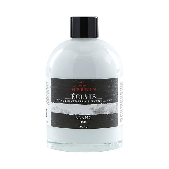 Jacques Herbin Eclats Pigmented Ink White 250ml C18050T_1