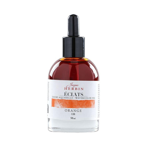 Jacques Herbin Eclats Watercolour Ink 120 Orange 50ml C16120T_1