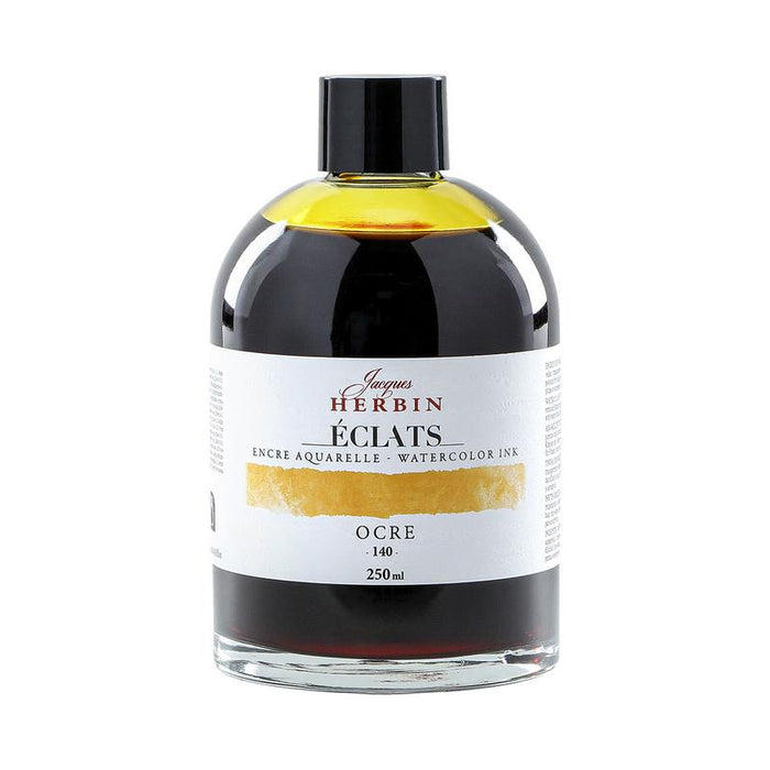 Jacques Herbin Eclats Watercolour Ink 140 Ochre 250ml C18140T_1