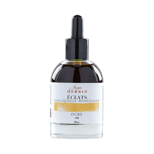 Jacques Herbin Eclats Watercolour Ink 140 Ochre 50ml C16140T_1