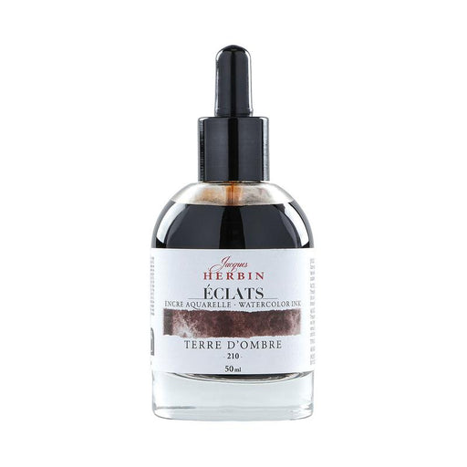 Jacques Herbin Eclats Watercolour Ink 210 Umber 50ml C16210T_1