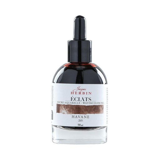 Jacques Herbin Eclats Watercolour Ink 215 Havana 50ml C16215T_1