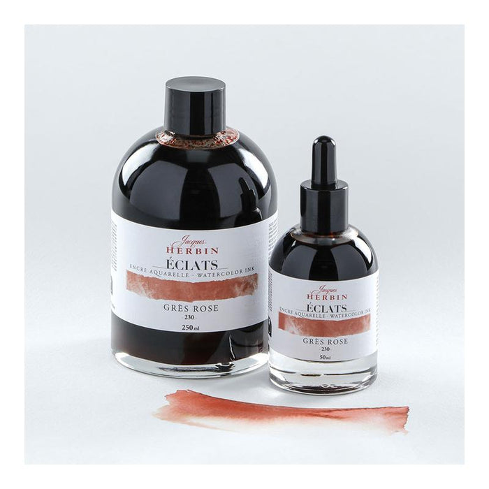 Jacques Herbin Eclats Watercolour Ink 230 Pink Sandstone 50ml C16230T_3