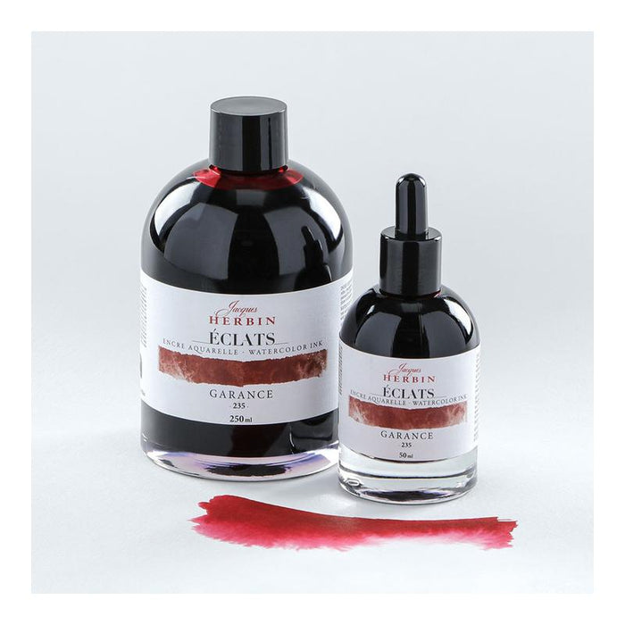 Jacques Herbin Eclats Watercolour Ink 235 Madder 50ml C16235T_3