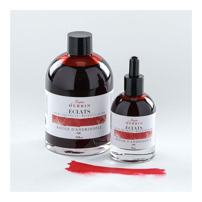 Jacques Herbin Eclats Watercolour Ink 240 Turkey Red 50ml C16240T_3
