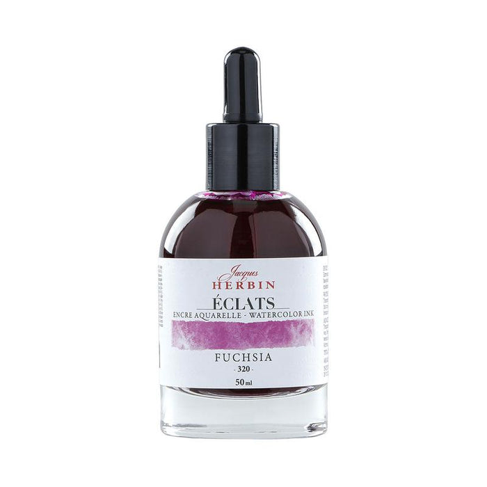 Jacques Herbin Eclats Watercolour Ink 320 Fuchsia 50ml C16320T_1