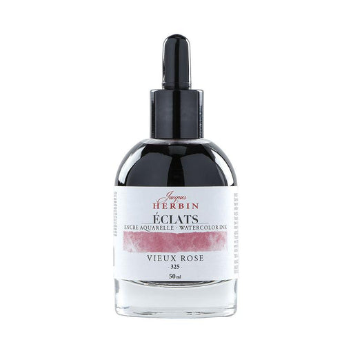 Jacques Herbin Eclats Watercolour Ink 325 Old Rose 50ml C16325T_1