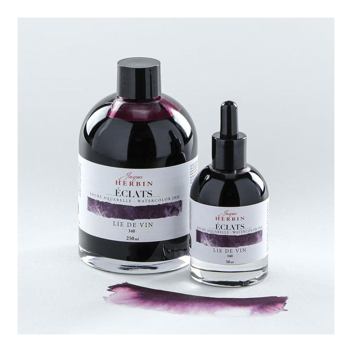 Jacques Herbin Eclats Watercolour Ink 340 Burgundy 50ml C16340T_3