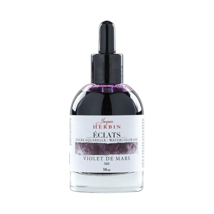 Jacques Herbin Eclats Watercolour Ink 345 March Violet 50ml C16345T_1