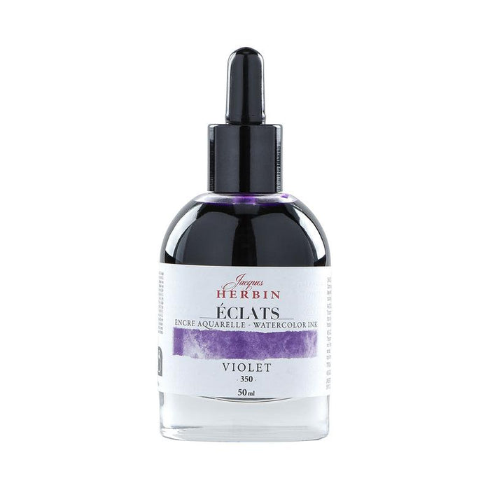 Jacques Herbin Eclats Watercolour Ink 350 Violet 50ml C16350T_1