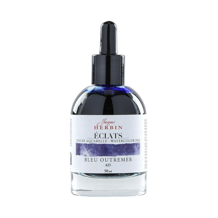 Jacques Herbin Eclats Watercolour Ink 425 Ultramarine Blue 50ml C16425T_1
