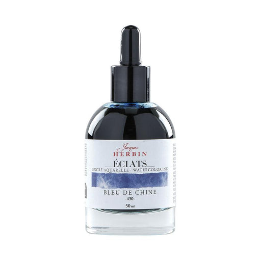 Jacques Herbin Eclats Watercolour Ink 430 China Blue 50ml C16430T_1