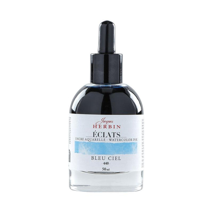 Jacques Herbin Eclats Watercolour Ink 440 Sky Blue 50ml C16440T_1