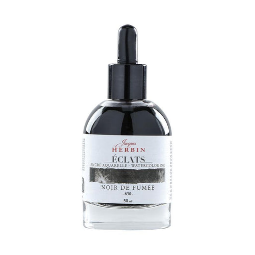 Jacques Herbin Eclats Watercolour Ink 630 Carbon black 50ml C16630T_1