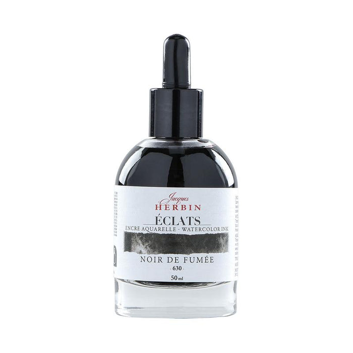 Jacques Herbin Eclats Watercolour Ink 630 Carbon black 50ml C16630T_1
