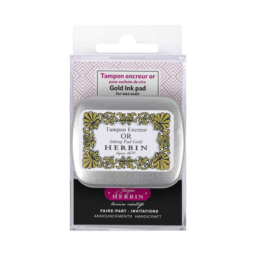 Jacques Herbin Herbin Gold Ink Pad for Wax Seal C41104T_1