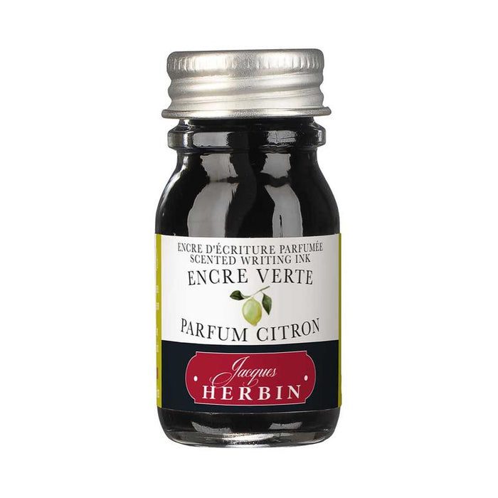 Jacques Herbin Herbin Scented Ink 10ml Green, Lemon Scent C13736ST_1