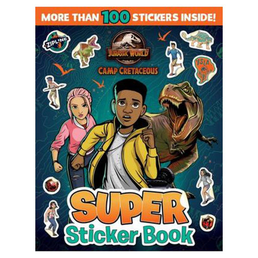 Jurassic World Camp Super Sticker Book_1