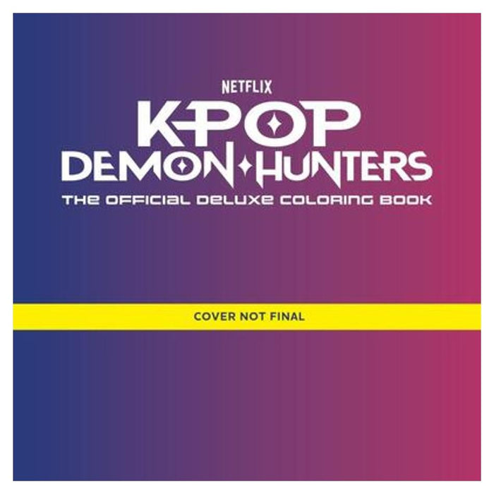 KPop Demon Hunters: The Official Deluxe Colouring Book_1