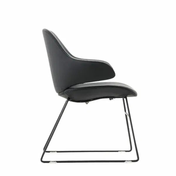 Konfurb Orbit Mid Back Sled Base Chair