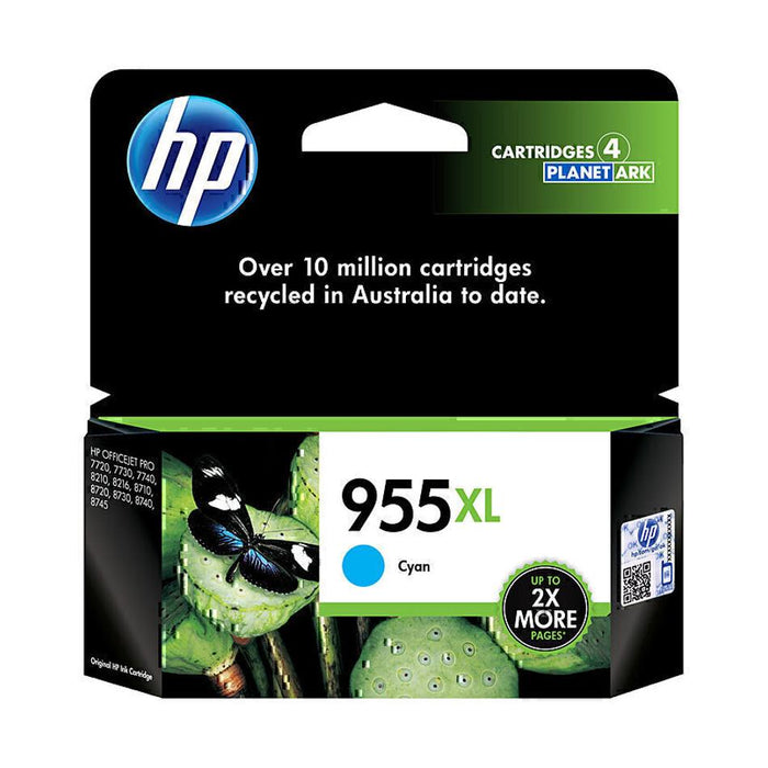 HP #955XL Cyan Ink L0S63AA