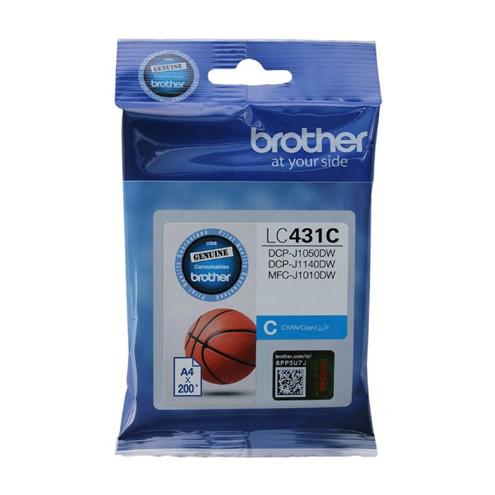 Brother LC431C Cyan Ink Cartridge