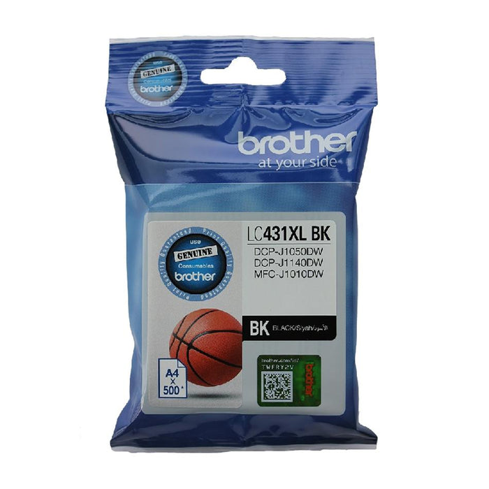 Brother LC431XLBK Black High Yield Ink