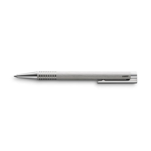 Lamy Logo Ballpoint Pen Brushed Steel (Model 206)_1